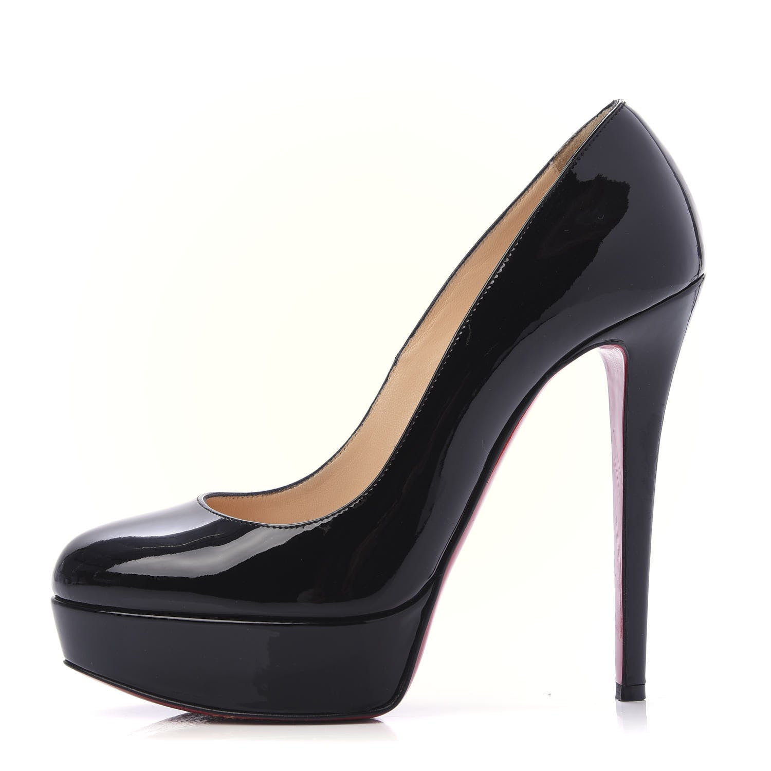 Christian Louboutin Patent Bianca 140 Pumps 36.5 Black 1 of 8
