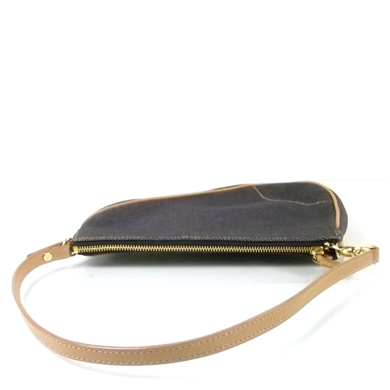 Denim Saddle Pochette Bag