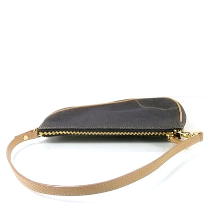 Christian Dior Denim Saddle Pochette Bag 5 of 9