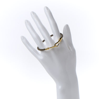 Hermes Swift Jumbo Hook Bracelet Etoupe 2 of 5