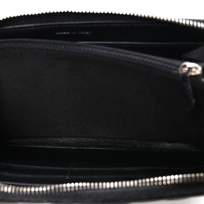 Chanel Caviar Quilted Large Gusset Zip Around Wallet Black 5 of 8