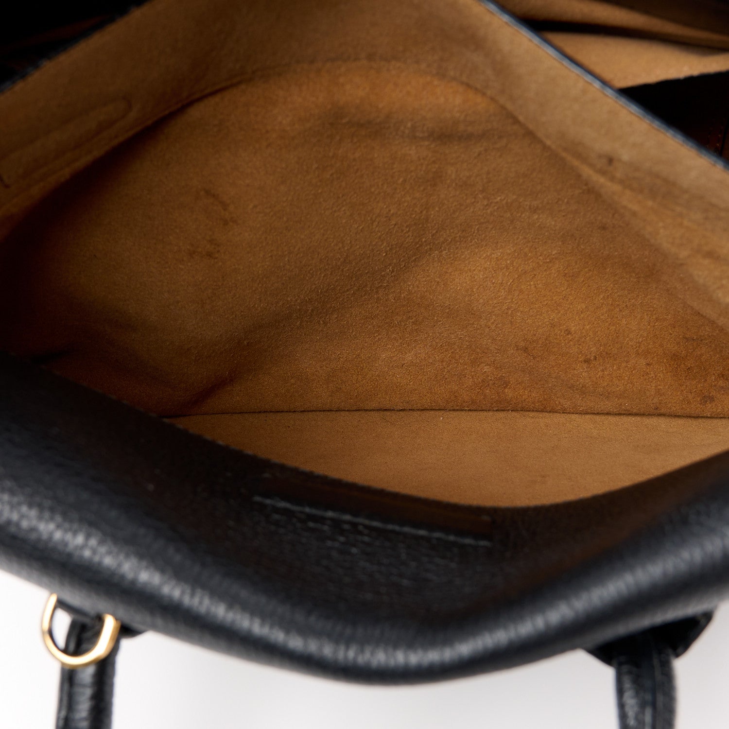 MCM Grained Calfskin Medium Milla Tote Black 9 of 18