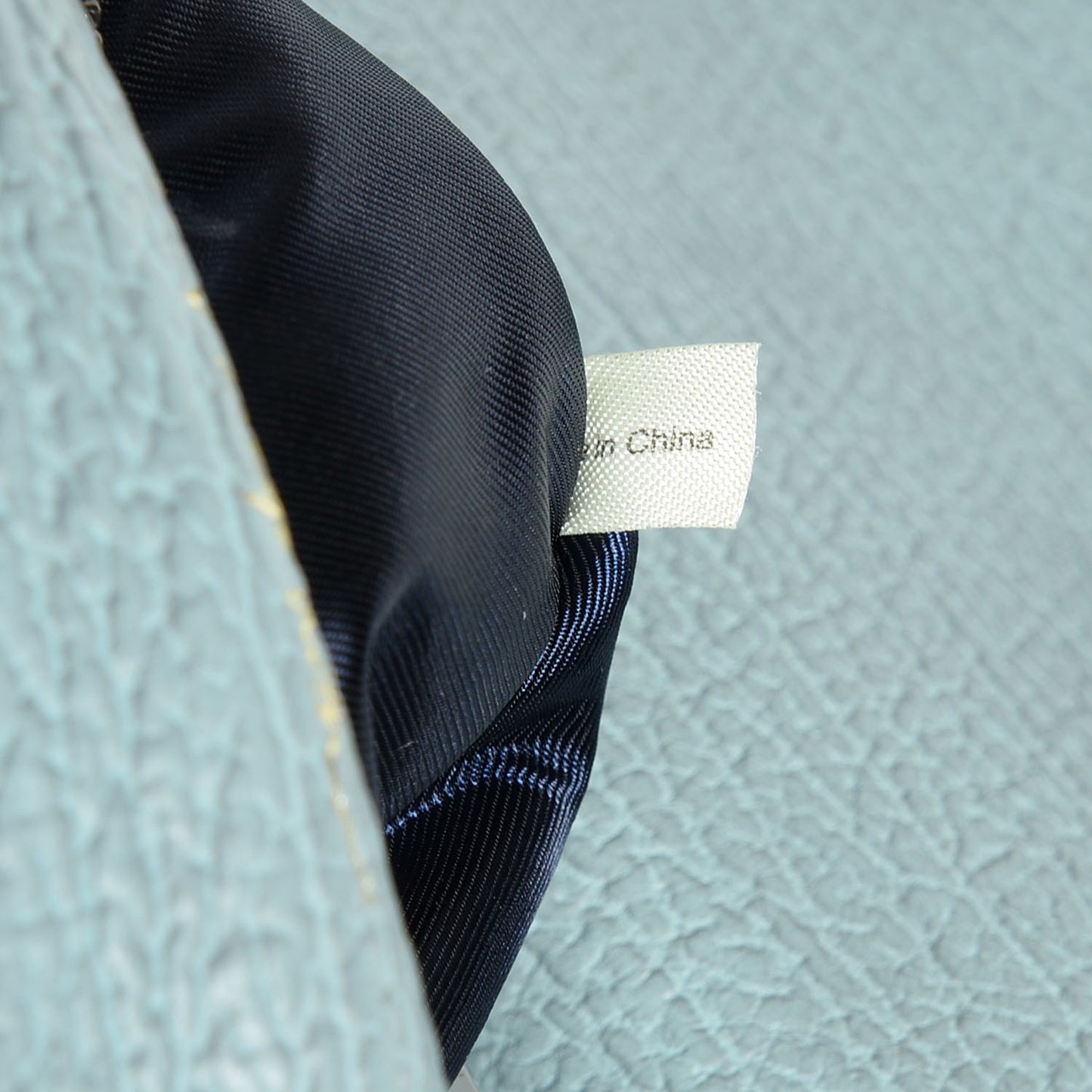 3.1 Textured Calfskin Large Pashli Satchel Light Blue