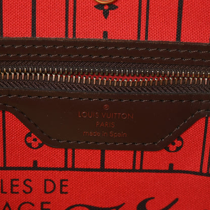 Louis Vuitton Damier Ebene Neverfull MM 6 of 9