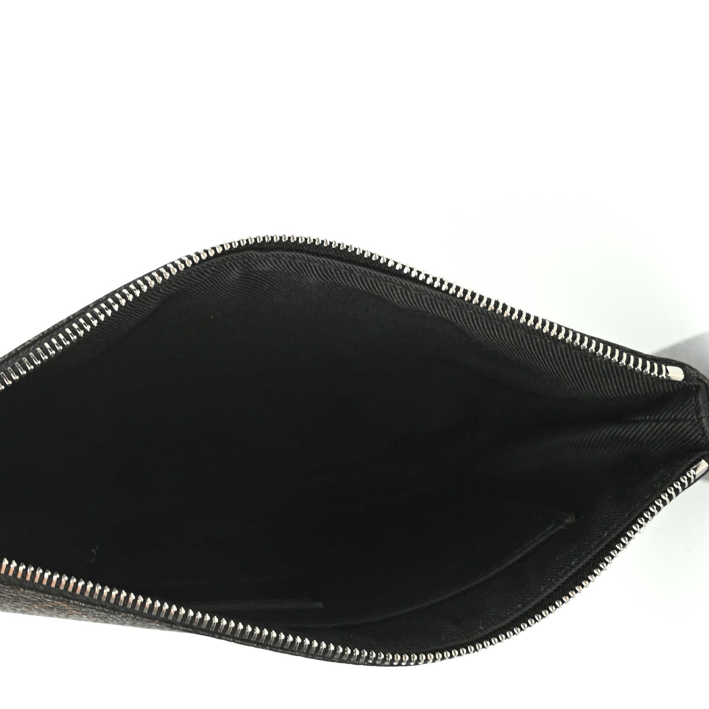 Monogram Stripes Pochette Plate PM