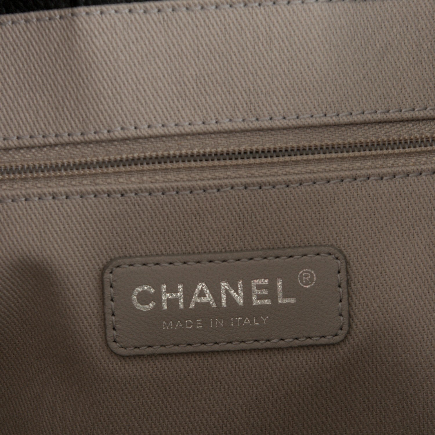 Chanel Glazed Calfskin Small Deauville Tote Black 6 of 7