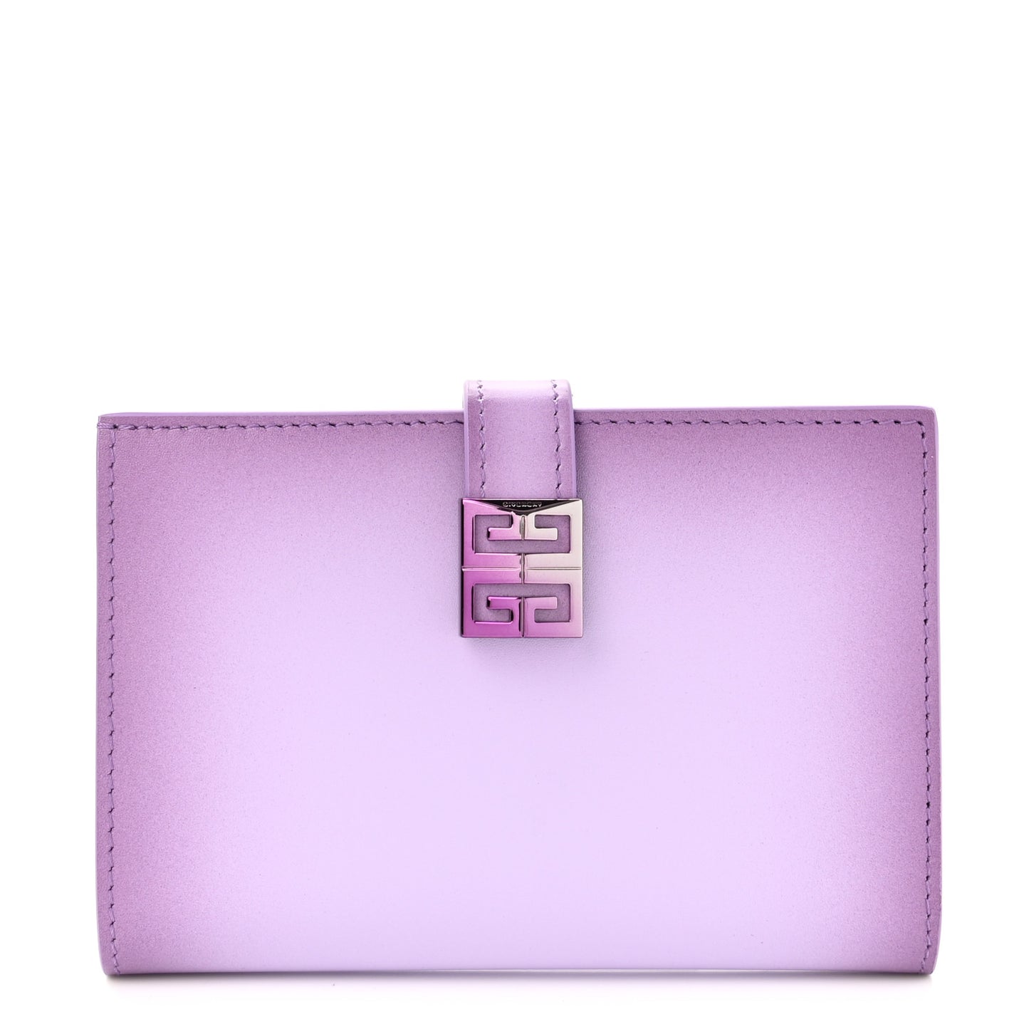 Smooth Box Ombre Calfskin 4G Wallet Lilac