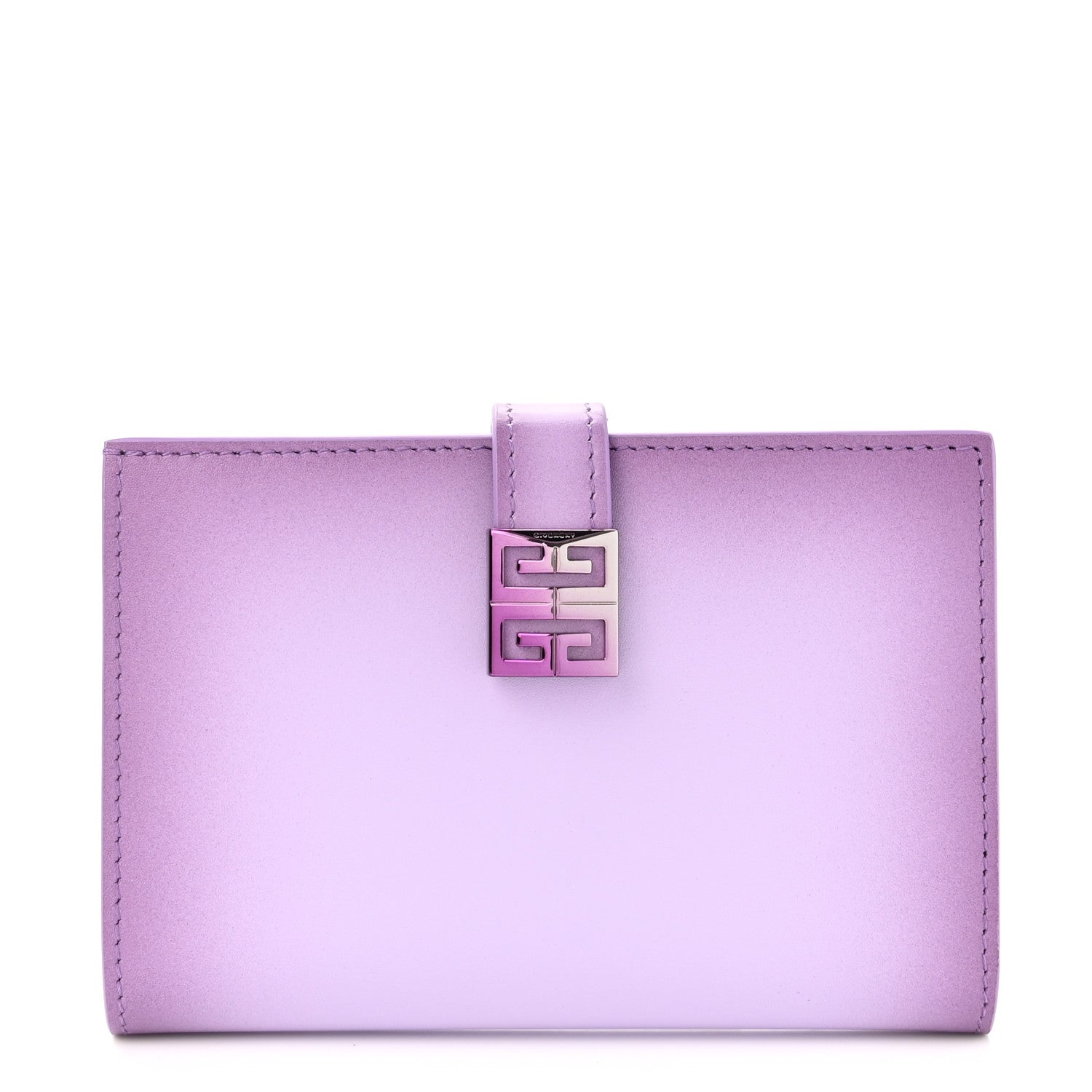 Givenchy Smooth Box Ombre Calfskin 4G Wallet Lilac 1 of 9