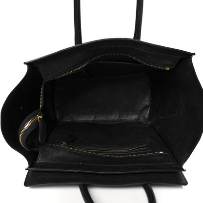 Celine Python Smooth Calfskin Mini Luggage Brown 4 of 16