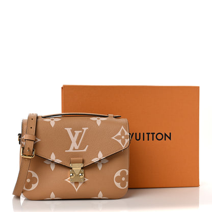 Louis Vuitton Empreinte Monogram Giant Pochette Metis Arizona Beige 8 of 8