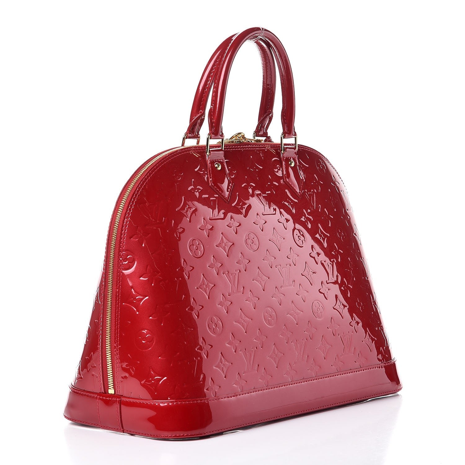 Louis Vuitton Vernis Alma GM Pomme D'Amour 3 of 7