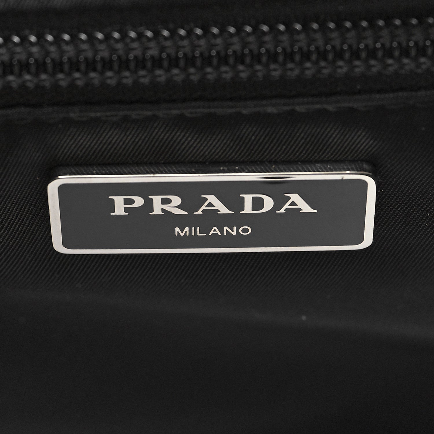 Prada Tessuto Nylon Montagna Belt Bag Black 7 of 10