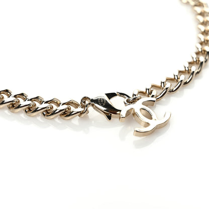 Chanel Metal Enamel CC Choker Gold Black 4 of 5