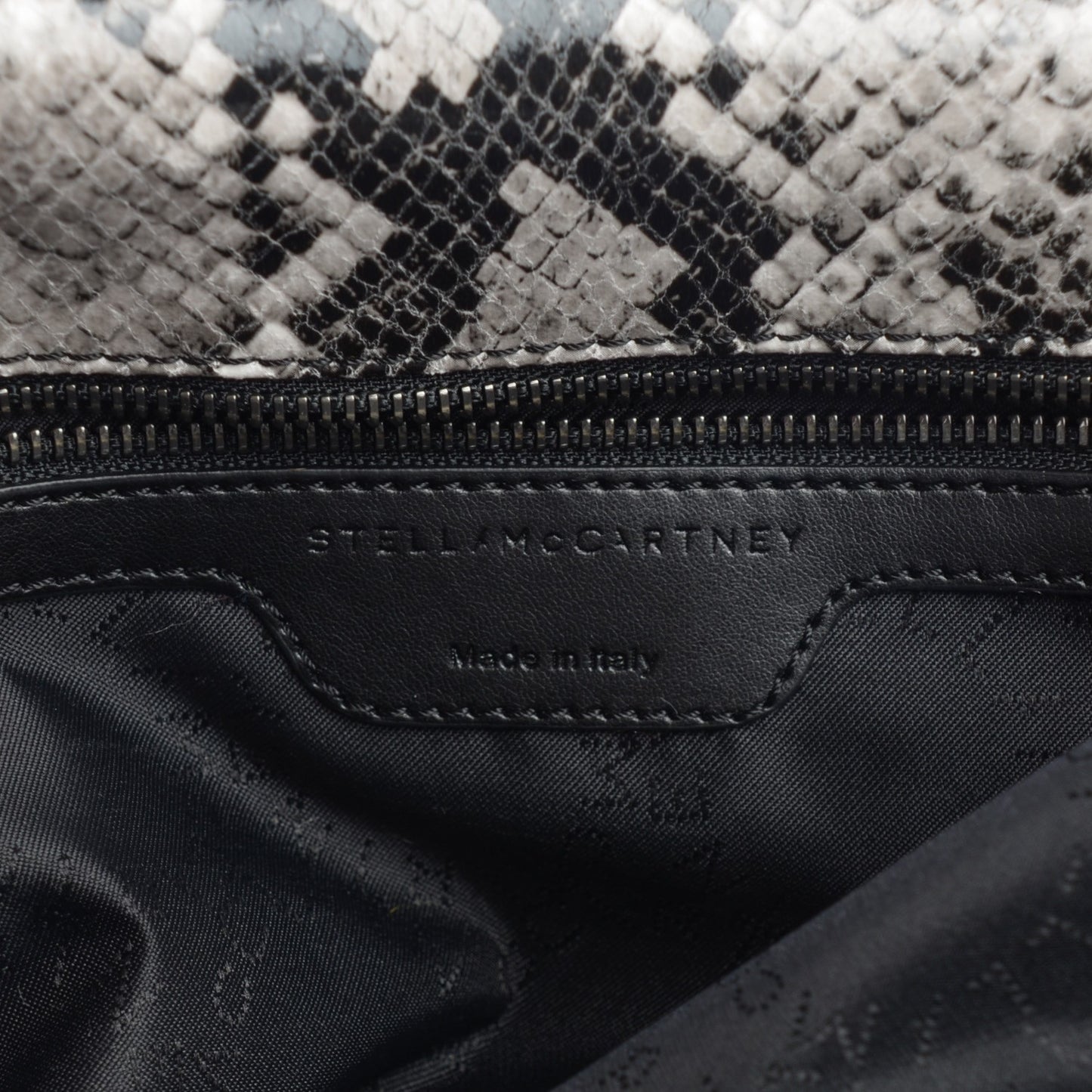 Eco Python Big Falabella Tote Grey