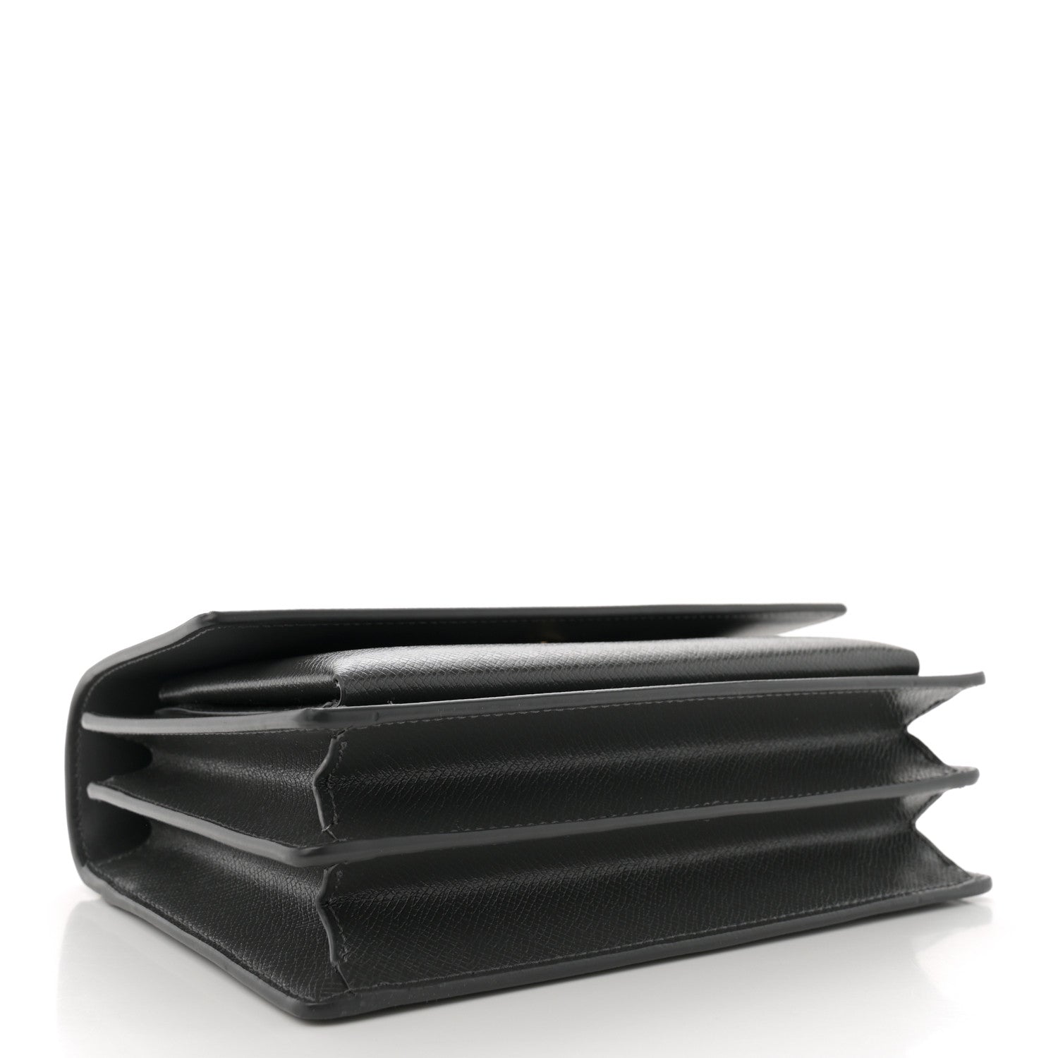 Saint Laurent Coated Bark Calfskin Medium Monogram Sunset Storm 4 of 11