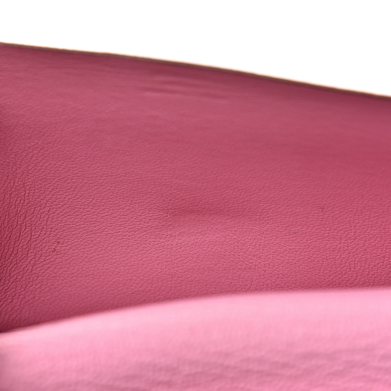 Hermes Chevre Mysore Bearn Gusset Wallet 5P Pink 8 of 12