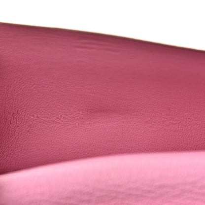 Hermes Chevre Mysore Bearn Gusset Wallet 5P Pink 8 of 12