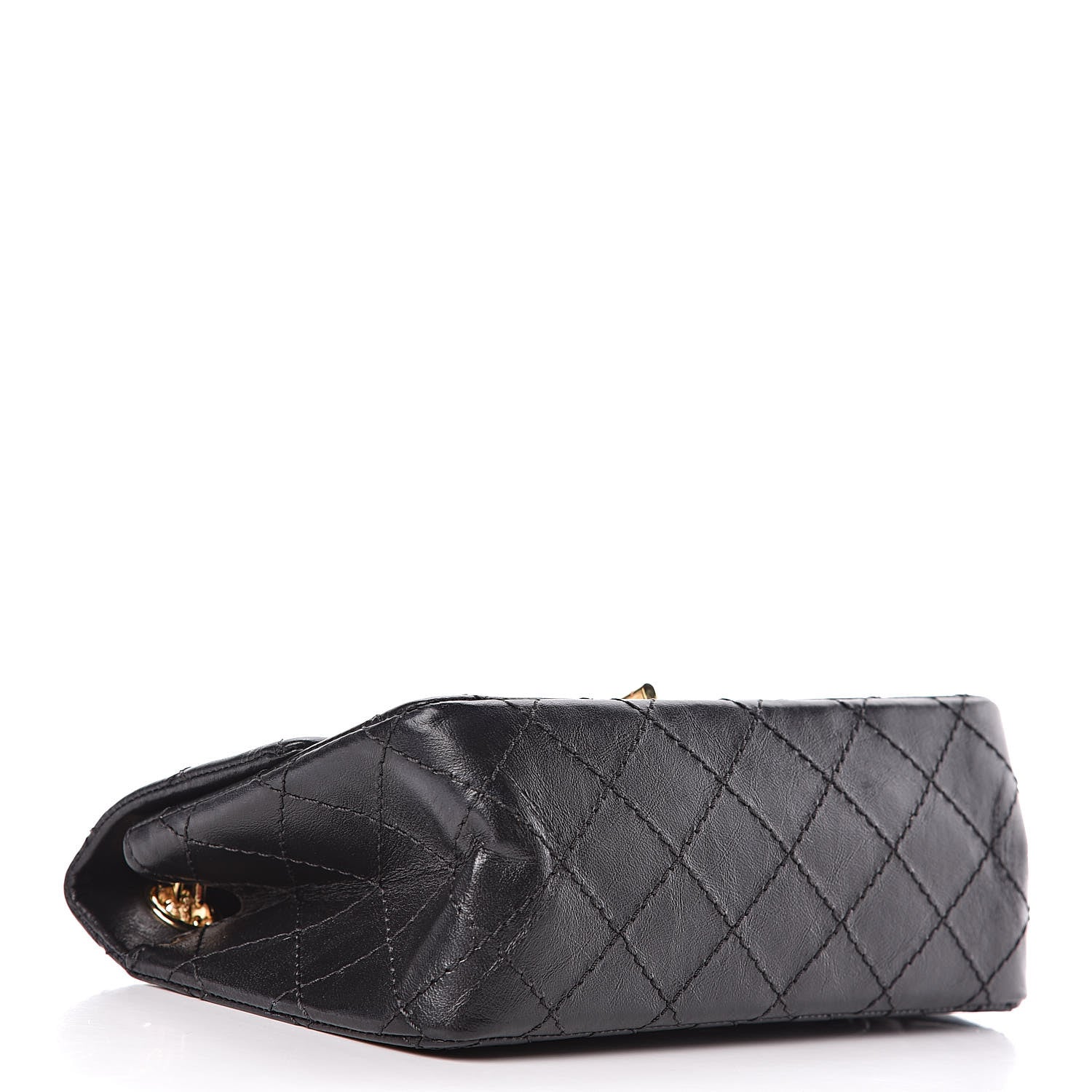 Chanel Aged Calfskin Quilted 2.55 Reissue 224 Flap Black 4 of 12