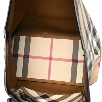 Burberry Nova Check Shoulder Bag Black 4 of 8