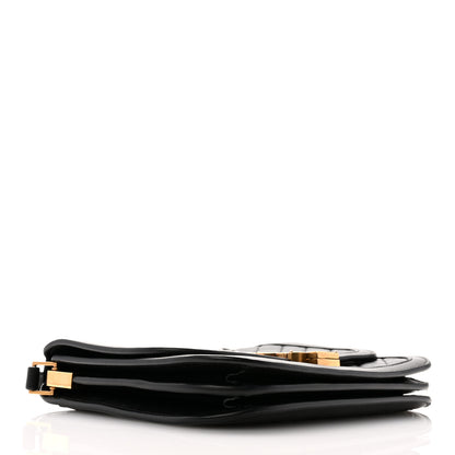 Saint Laurent Lambskin Quilted Monogram Medium Solferino Satchel Black 4 of 11