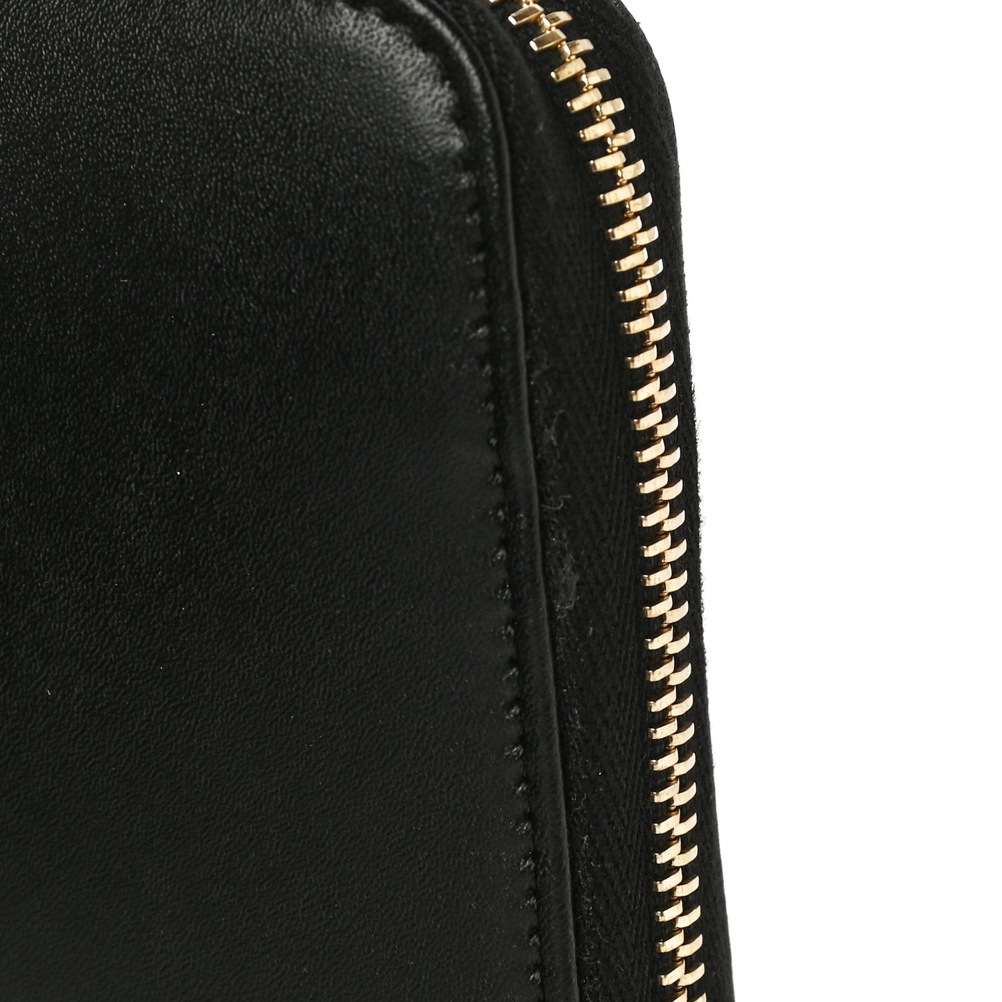 Vitello Liberty Century Lucido By The Way Zip Around Wallet Black
