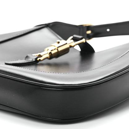 Gucci Boarded Dyana Lux Calfskin Small Jackie 1961 Hobo Black 12 of 12