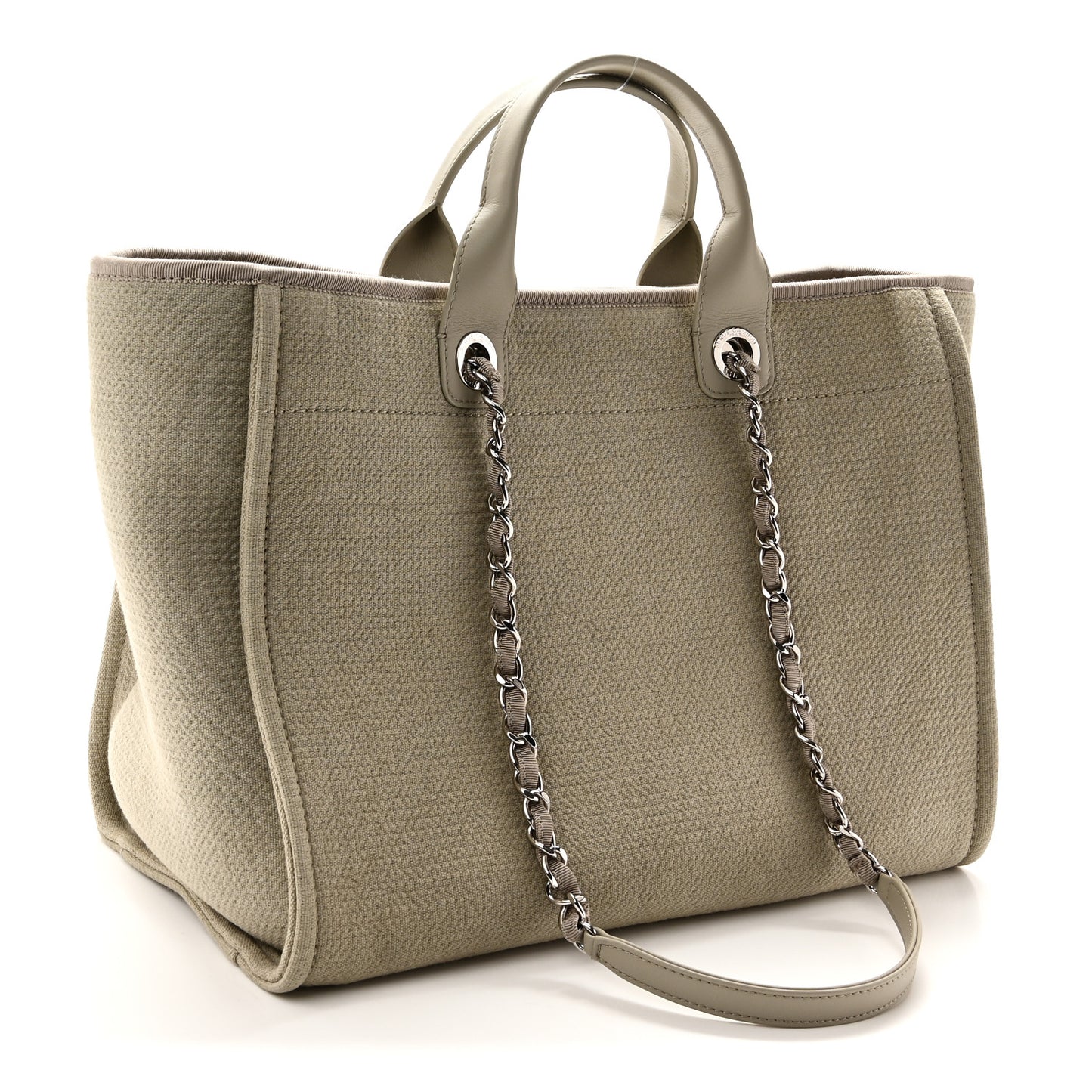 Mixed Fibers Medium Deauville Tote Grey