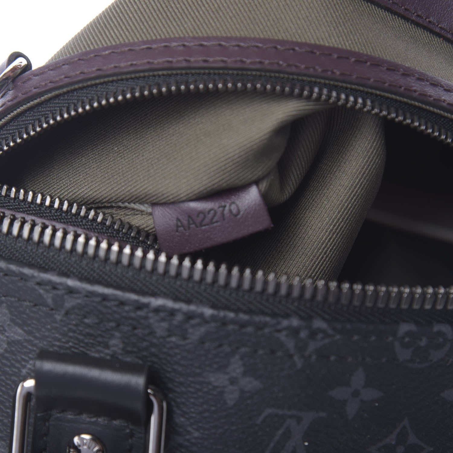 Louis Vuitton Monogram Eclipse Patchwork Keepall Bandouliere 50 8 of 9