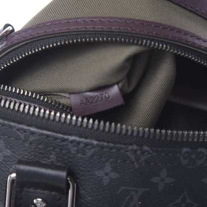 Louis Vuitton Monogram Eclipse Patchwork Keepall Bandouliere 50 8 of 9