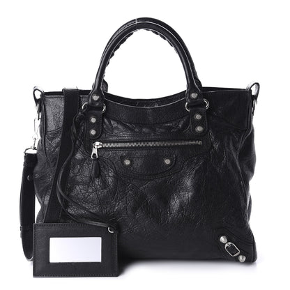 Balenciaga Agneau Giant 12 Silver Hardware Velo Black 1 of 12