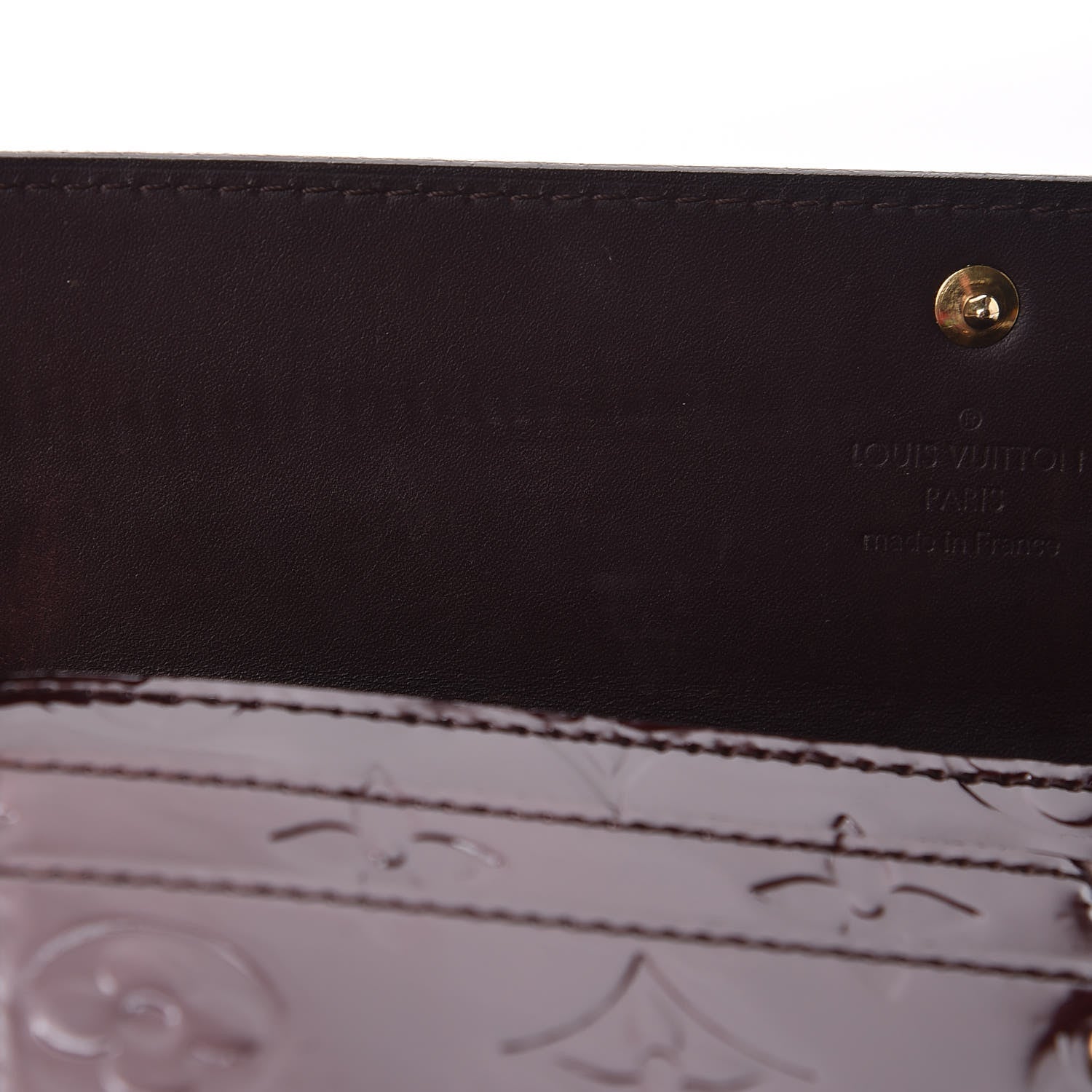 Louis Vuitton Vernis Sarah Wallet Amarante 8 of 10