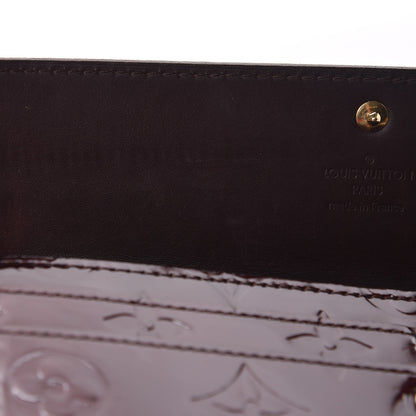 Louis Vuitton Vernis Sarah Wallet Amarante 8 of 10