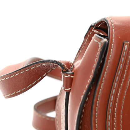 Chloe Shiny Calfskin Mini Marcie Round Crossbody Bag Caramel 12 of 13