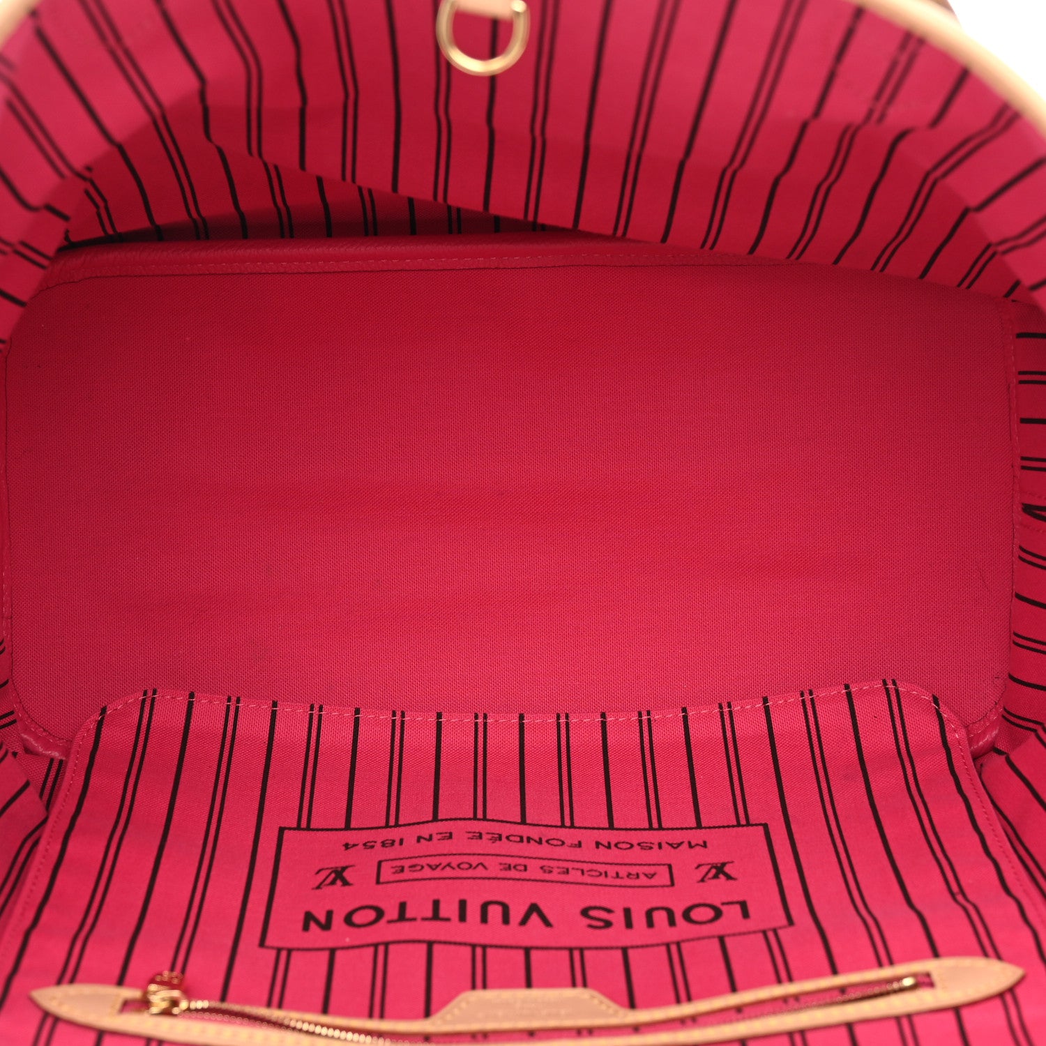 Louis Vuitton Monogram Inside Out Neverfull Bandouliere MM Rose Pondichery 5 of 11