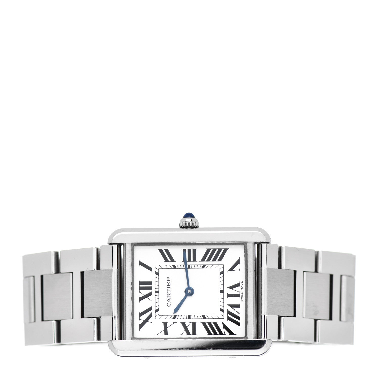 Cartier Stainless Steel 27mm Tank Solo Quartz Watch 2 of 4
