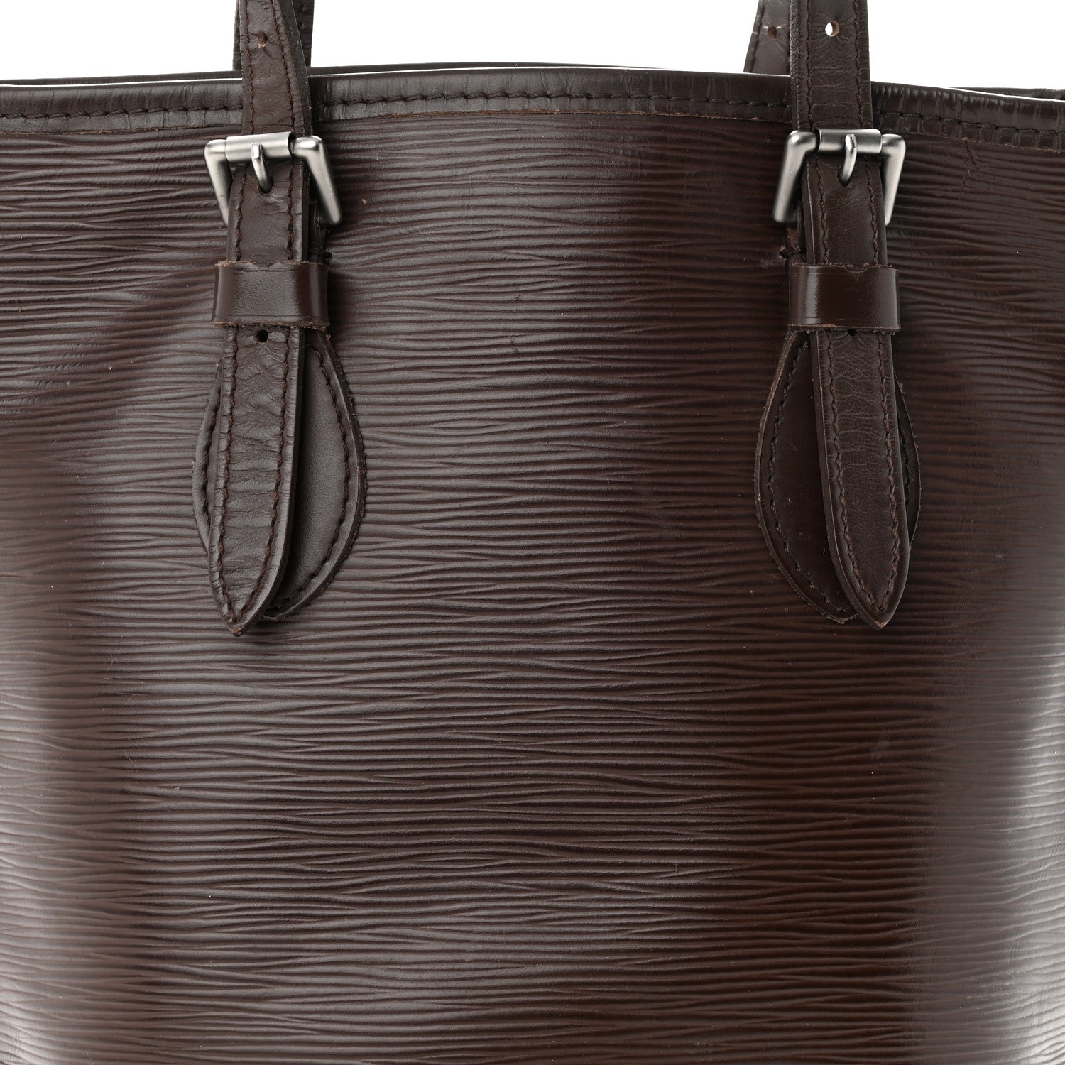 Louis Vuitton Epi Petit Bucket 23 Moka 7 of 12