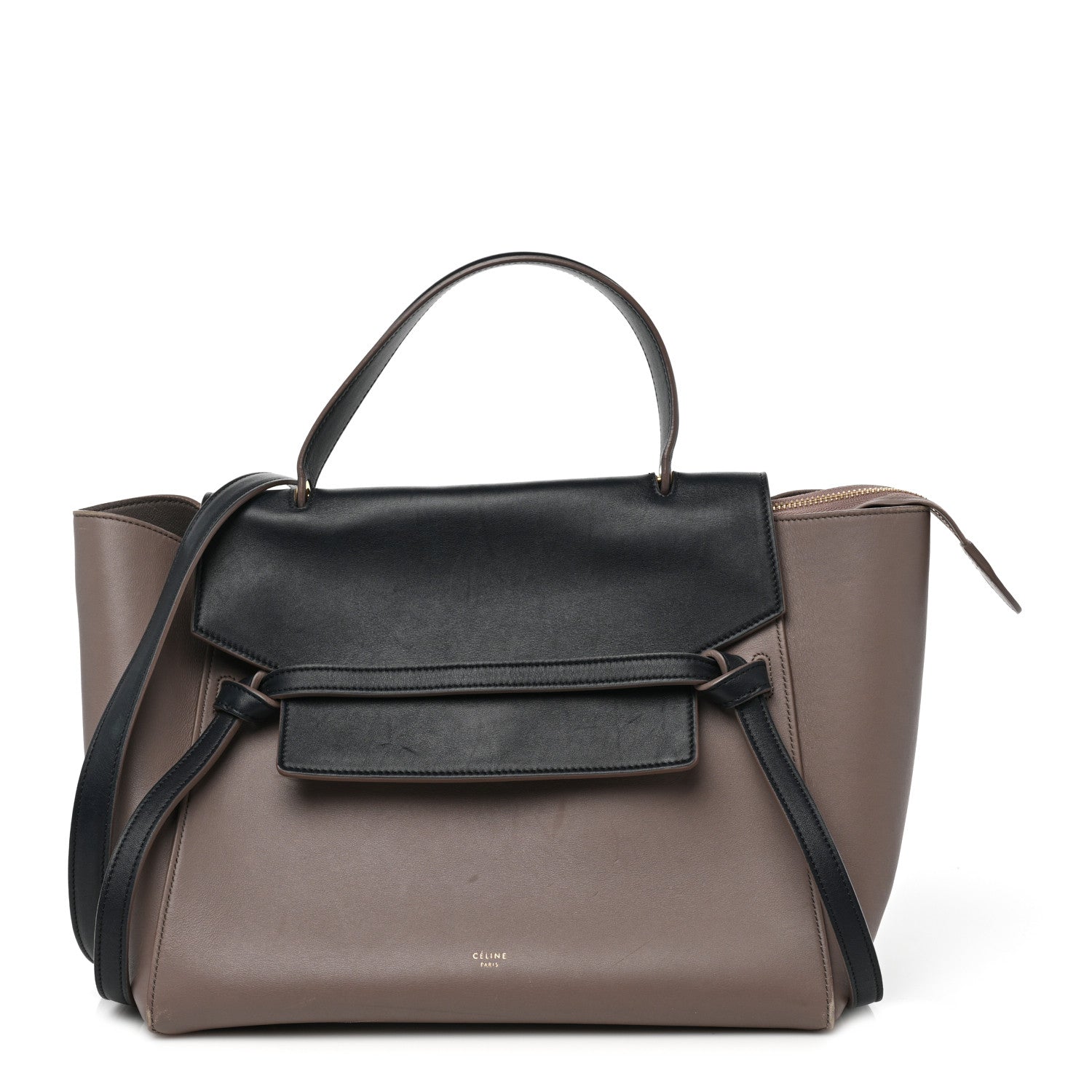 Celine Smooth Calfskin Mini Bi-Color Belt Bag Light Smoke Violet 1 of 11