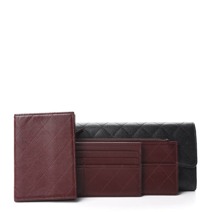 Chanel Caviar Quilted Travel Wallet Black 8 of 8