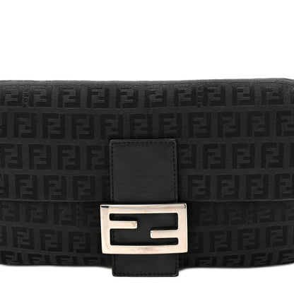 Fendi Zucchino Baguette Black 7 of 11