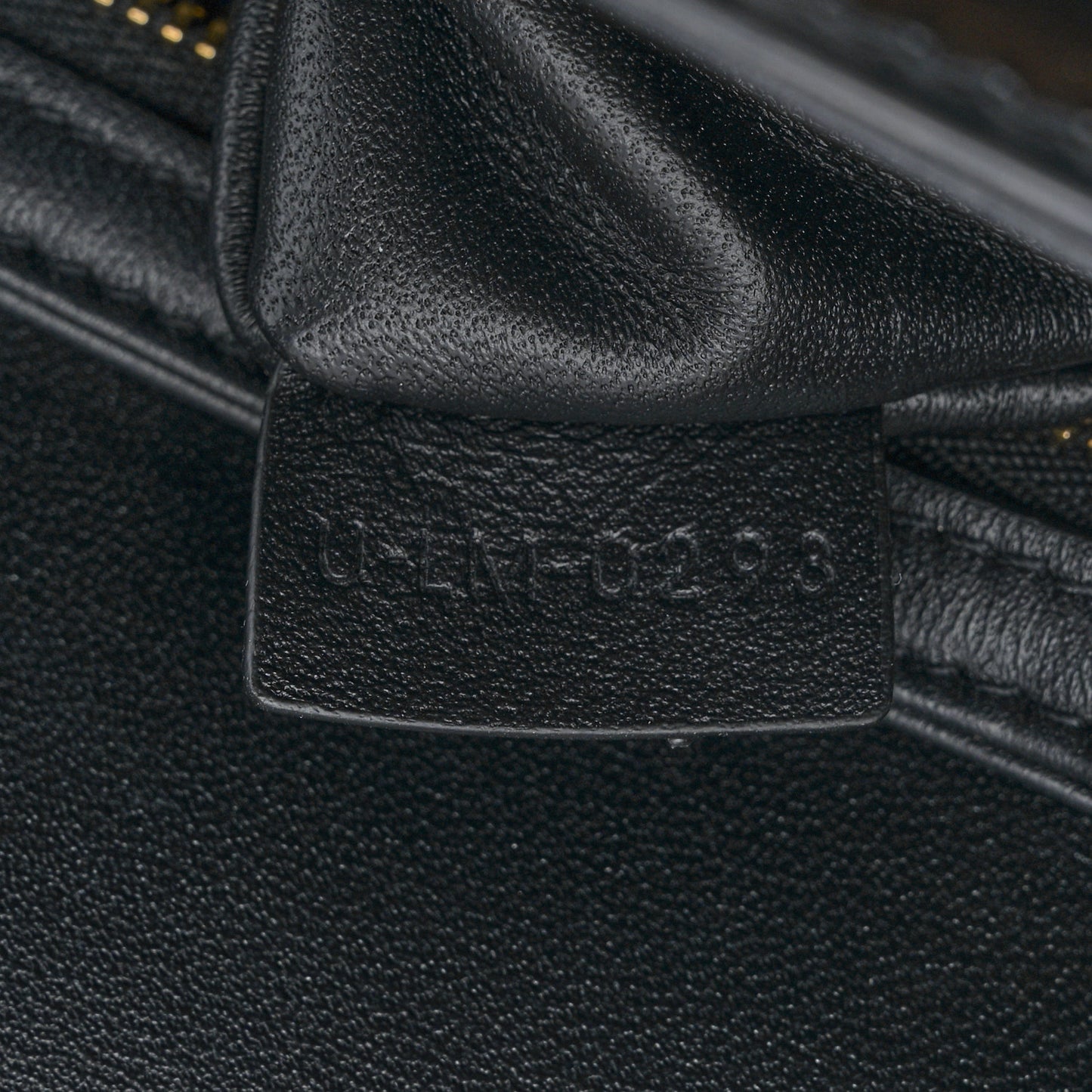 Shiny Calfskin Teen Triomphe Black