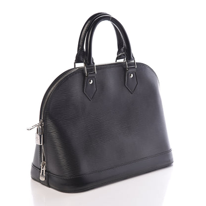 Louis Vuitton Epi Alma PM Black 3 of 8
