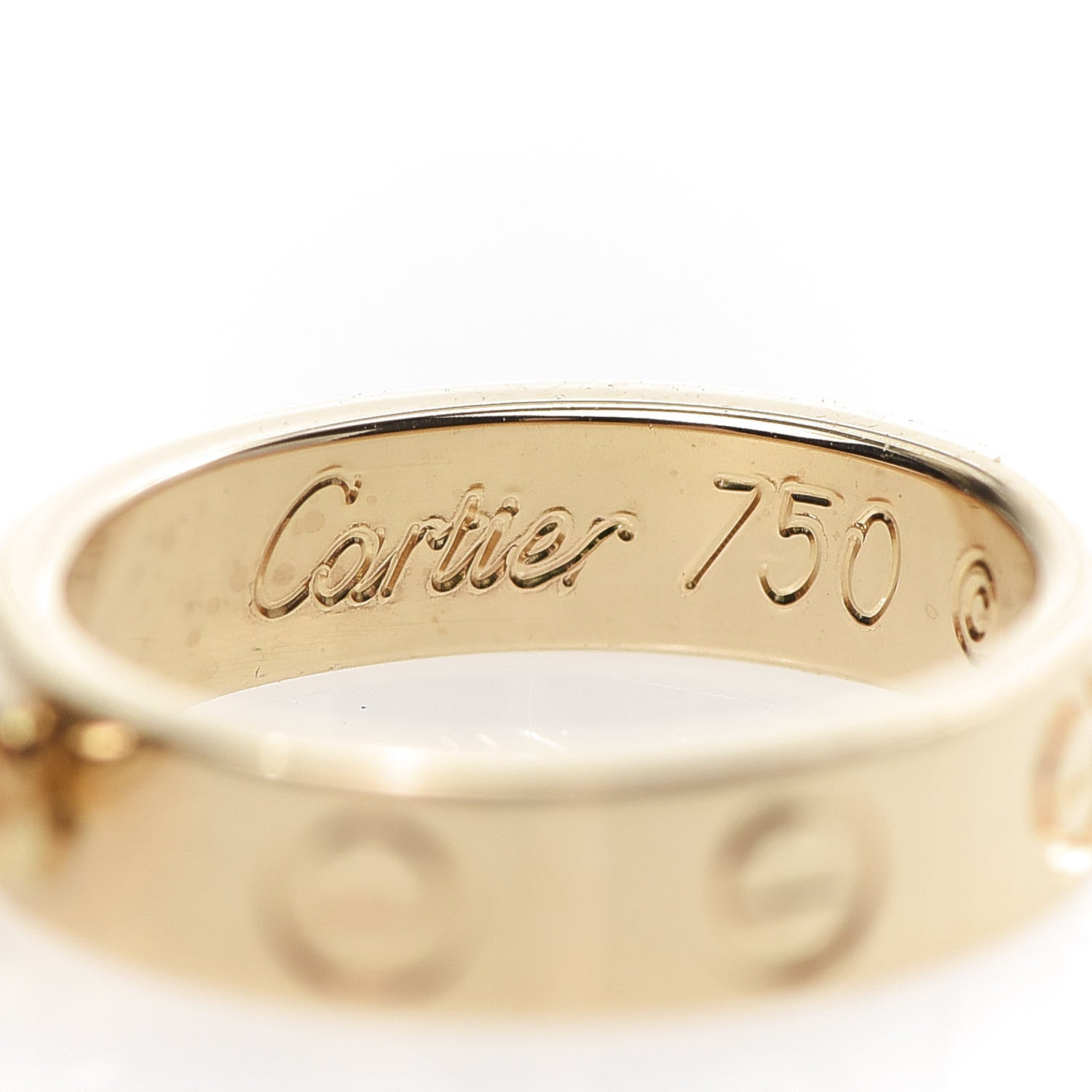 Cartier 18K Yellow Gold LOVE Ring Charm 4 of 6