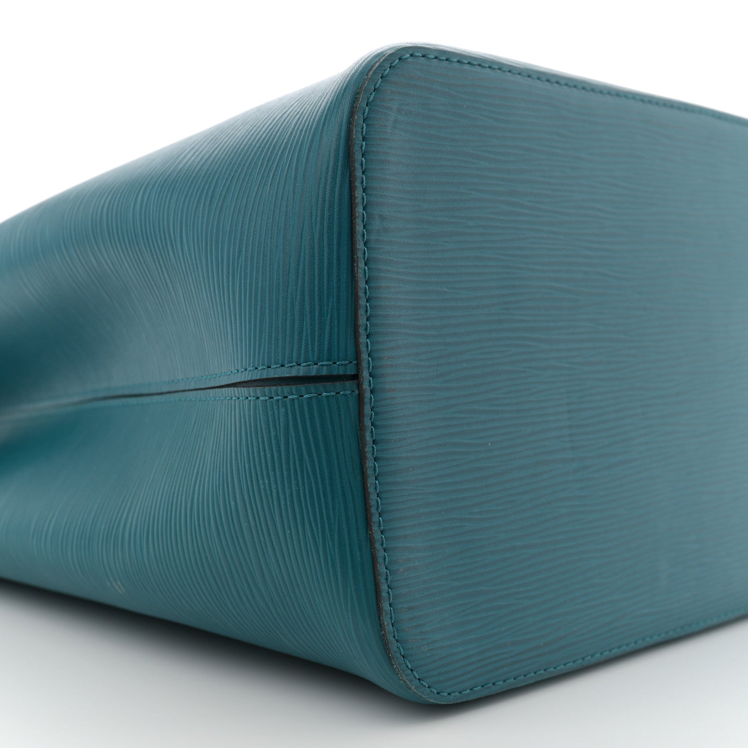 Louis Vuitton Epi Neverfull MM Cyan 9 of 11