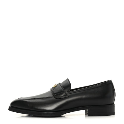 Gucci Calfskin Mens Interlocking Loafer 7.5 Black 1 of 8