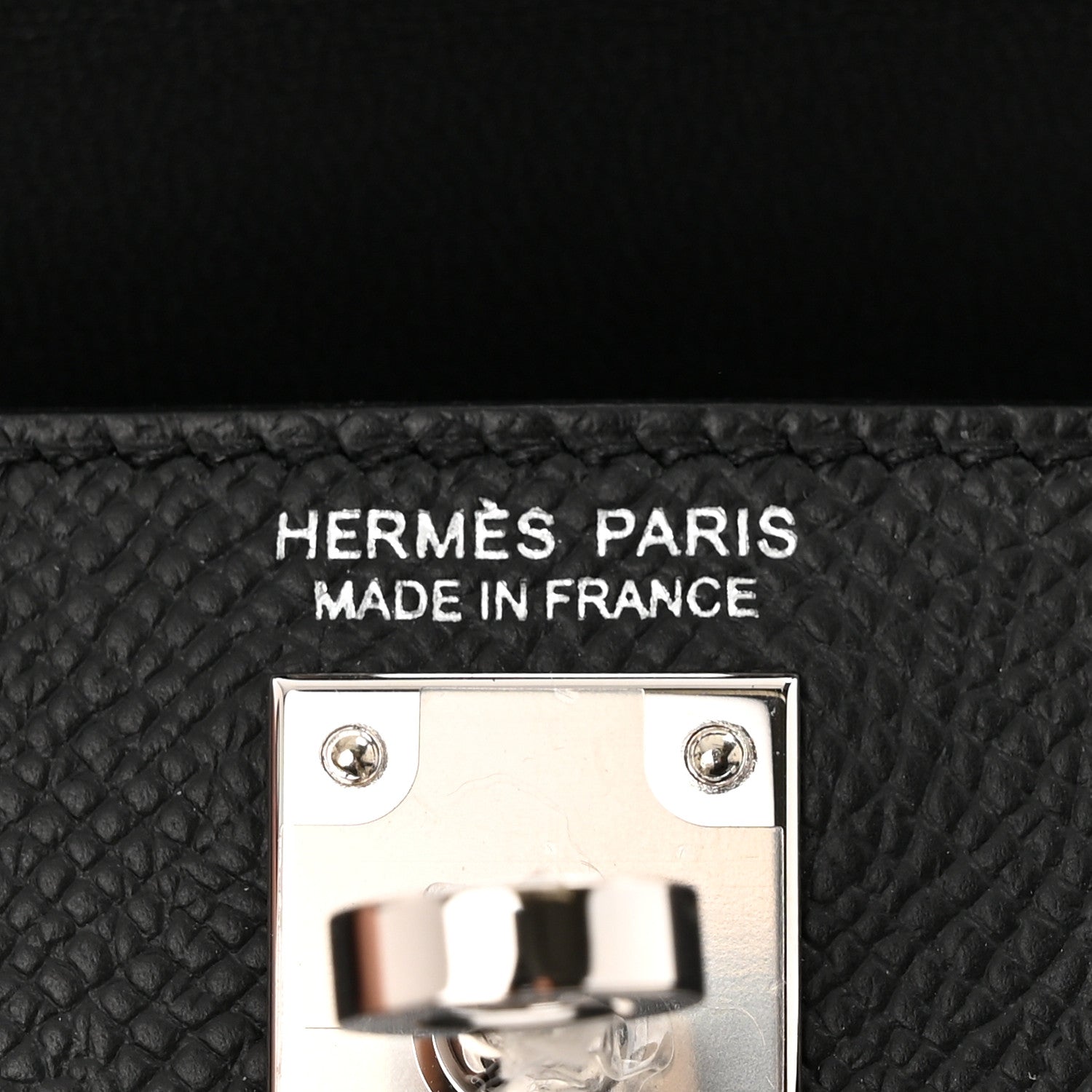 Hermes Epsom Mini Kelly Sellier 20 Black 6 of 11