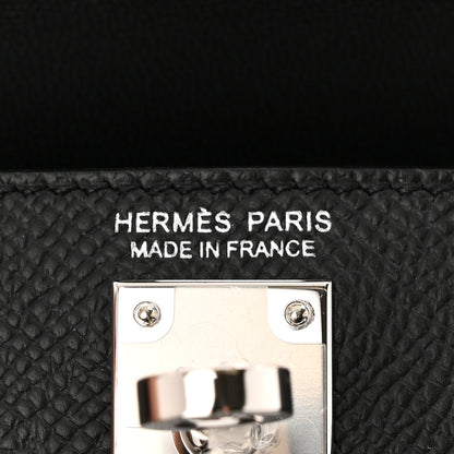 Hermes Epsom Mini Kelly Sellier 20 Black 6 of 11
