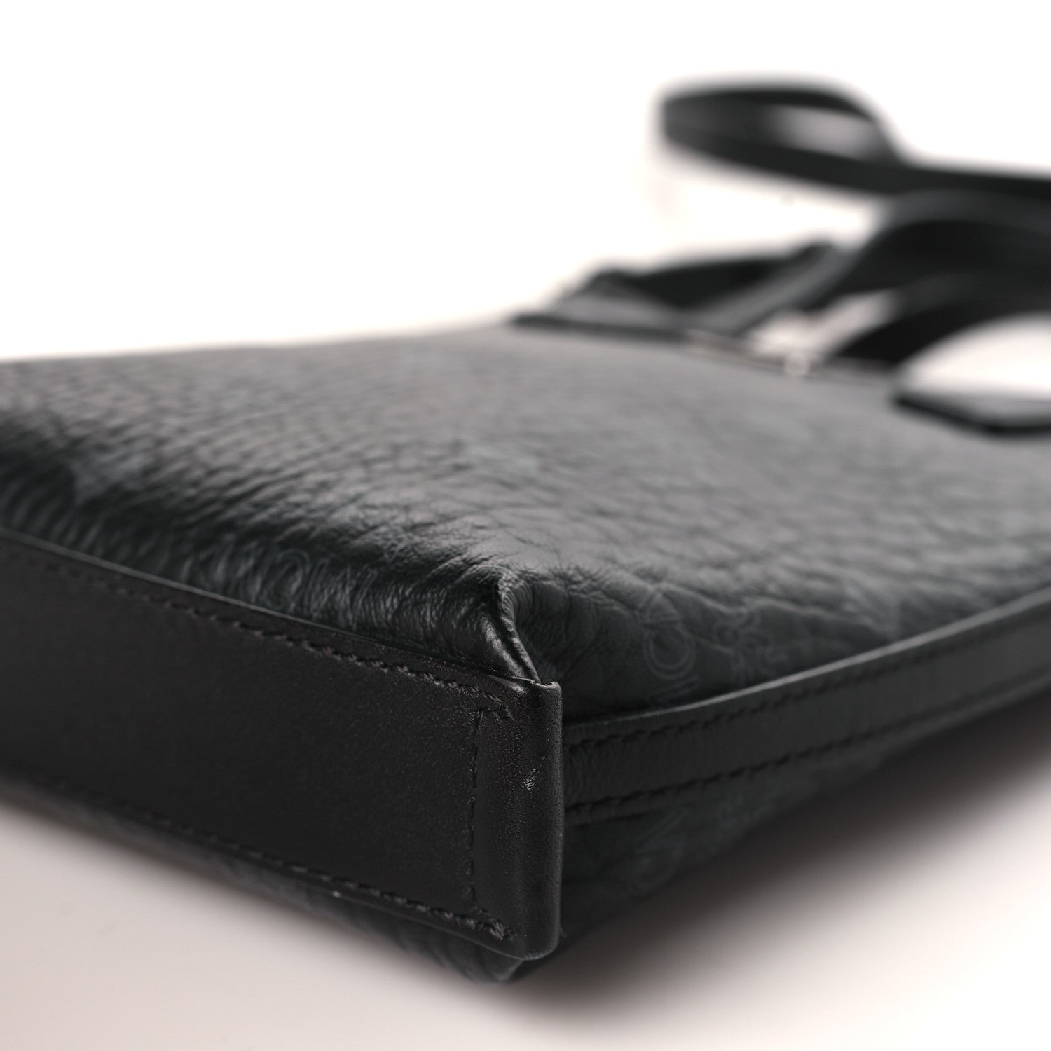 MCM Visetos X-Mini Aren Tote Black 8 of 8
