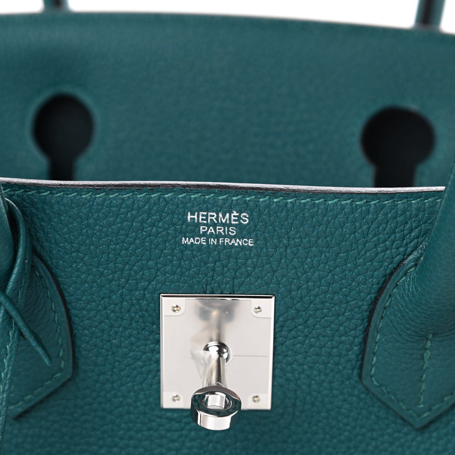 Togo Verso Birkin 30 Vert Bosphore Bleu Ocean