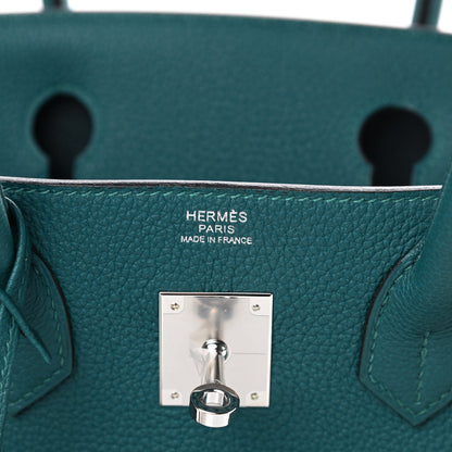 Hermes Togo Verso Birkin 30 Vert Bosphore Bleu Ocean 9 of 10