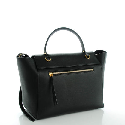 Celine Baby Grained Calfskin Mini Belt Bag Black 3 of 7